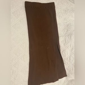 Cotton on ribbed maxi skirt